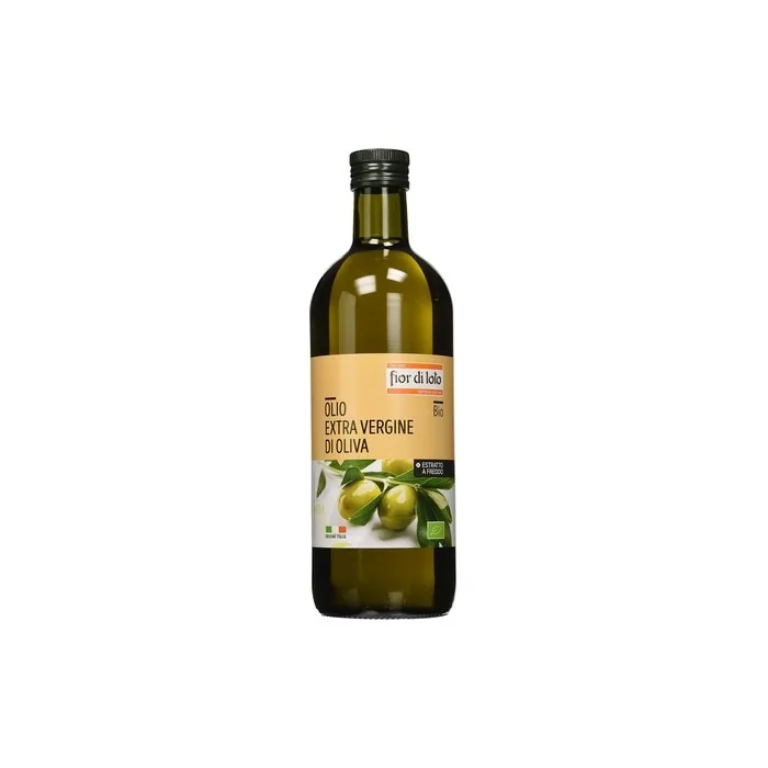 Fior di Loto Organic Extra Virgin Olive Oil 1 Liter - Cold Extracted