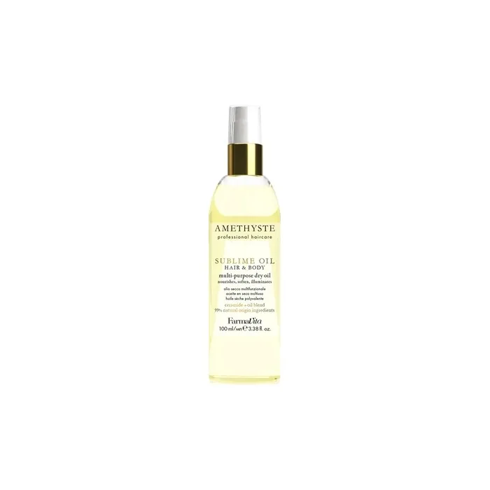 Amethyste Farmavita Amethyste Sublime Oil Multifunctional Dry Oil For Body And Hair 100 Ml