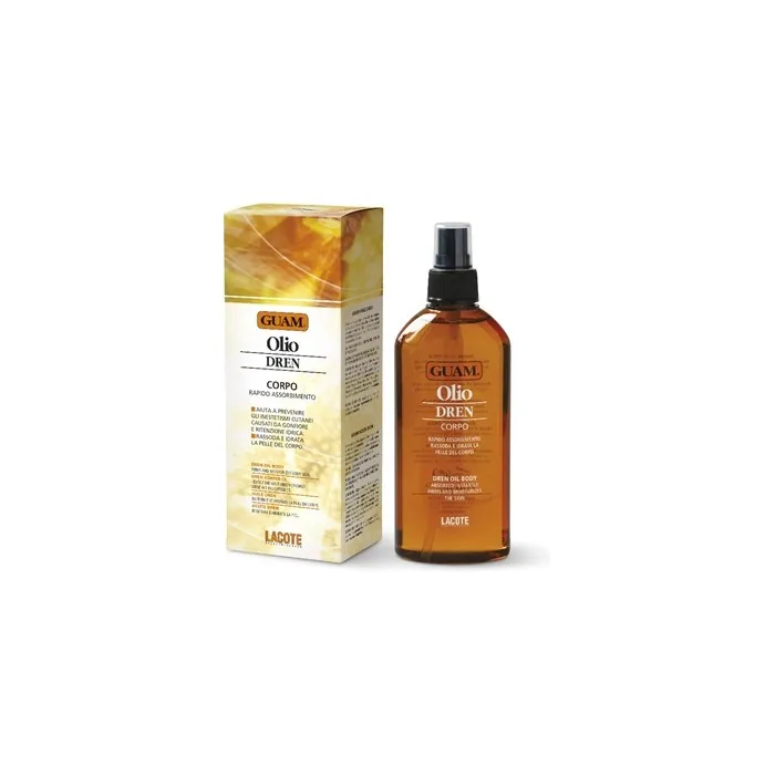 Guam Dren Body Massage Oil with Draining Effect 200ml
