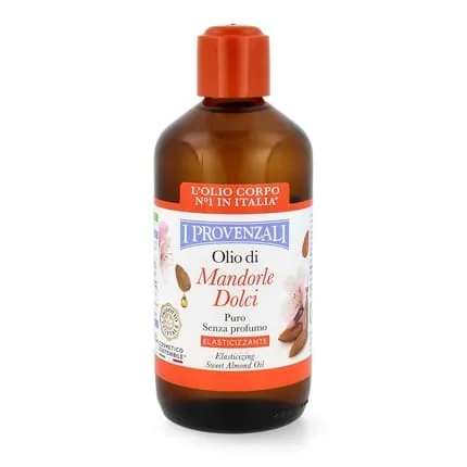 I Provenzali 100% Sweet Almond Oil 250ml Skin Care Oil for Dry Skin