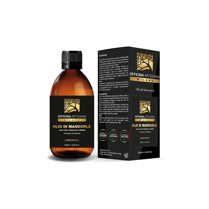 Officina Artigiana 100% Pure Sweet Almond Oil 250ml