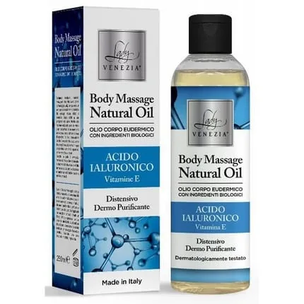 Natural Body Massage Oil Eudermico 250 Ml 8 Fragrances Relaxing And Dermopurifying With Hyaluronic Acid
