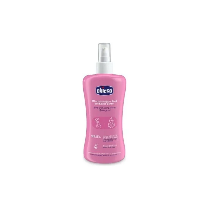 Chicco Pre and Postpartum 4-in-1 Body Massage Oil