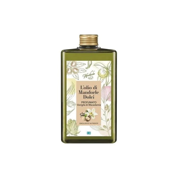 Huilerie Olio Di Mandorle Dolci Vanilla And Macadamia 300ml
