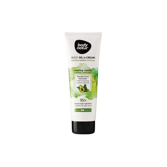 Bodynatur Vegan Body Oil in Cream for Dry Skin
