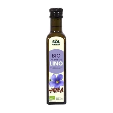 Sol Natural Organic Flaxseed Oil 250ml