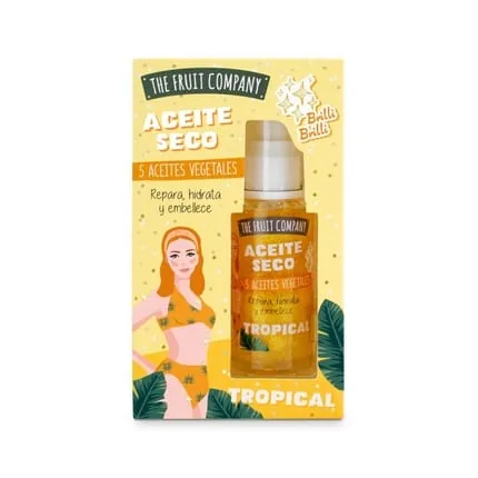 The Fruit Company Tropical Glitter Body Moisturizing Oil Spray 50 Ml