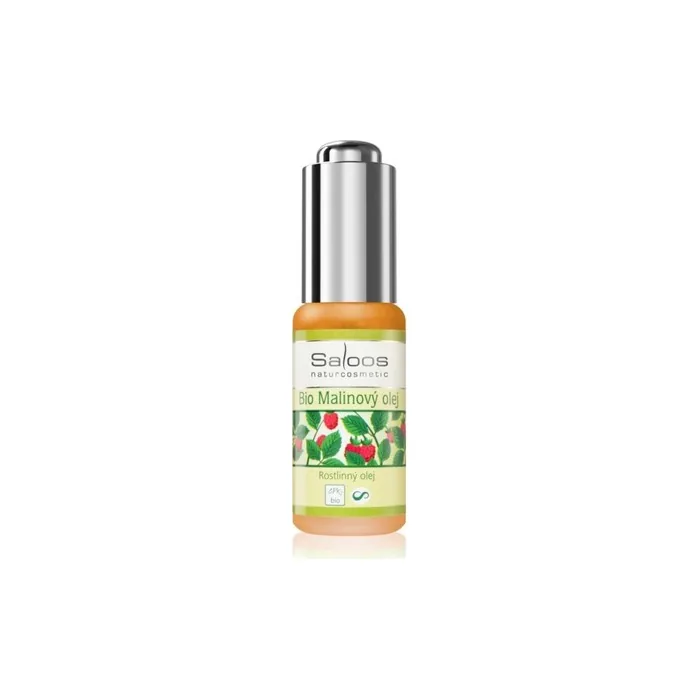Saloos Raspberry Cold Pressed Oil 20 Ml Organic