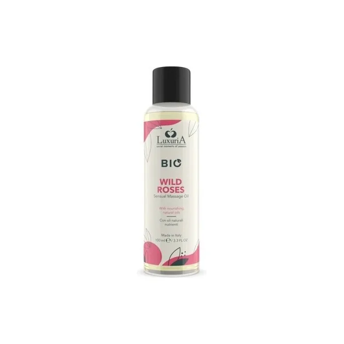 Intimateline Luxuria Organic Wild Rose Massage Oil 100ml