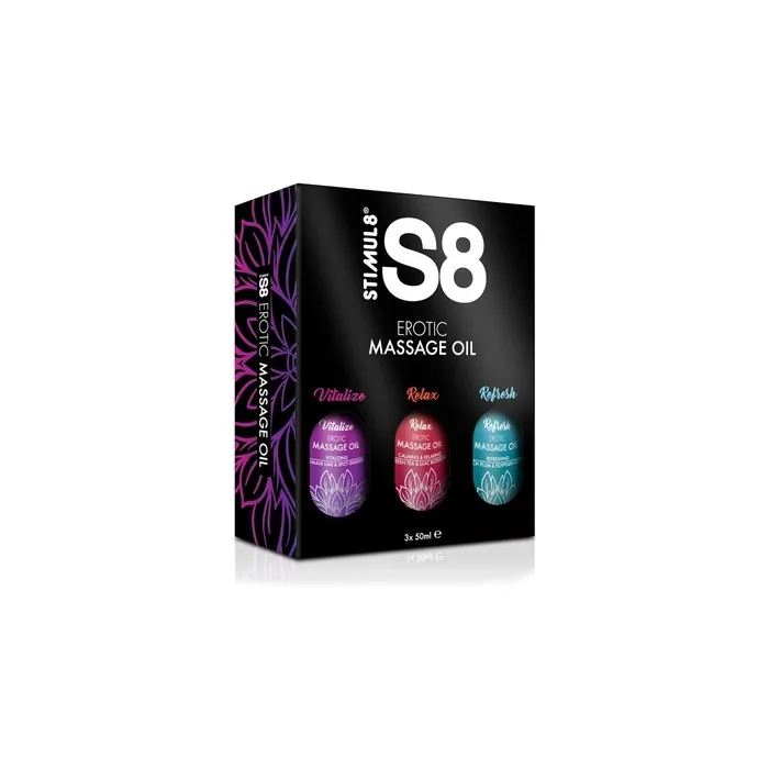 Stimul8 S8 Massage Oil Box 200g