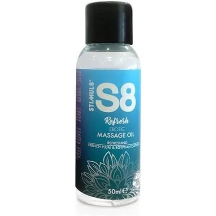Stimul8 S8 Massage Oil 50ml Almond Green Tea