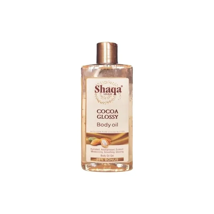 Shaqa Cocoa Glossy Body Oil 100% Pure Cocoa Butter