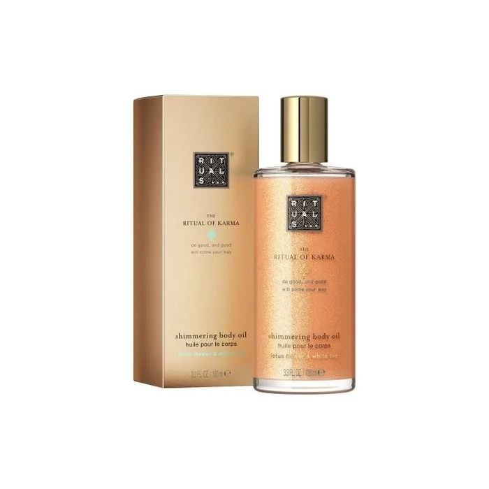 Rituals The Ritual Of Karma Soul Shimmering Body Oil 100ml Glittering Body Oil