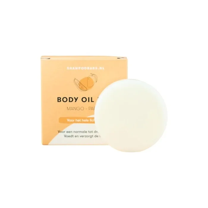 Shampoobars Body Oil Bar Mango Papaya