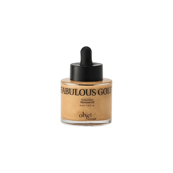KUNDAL Satin Glow Shimmer Oil Fabulous Gold 1.52 Fl Oz
