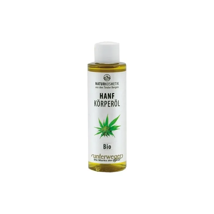 Unterweger Hemp Body Oil for Sensitive and Delicate Skin 150ml