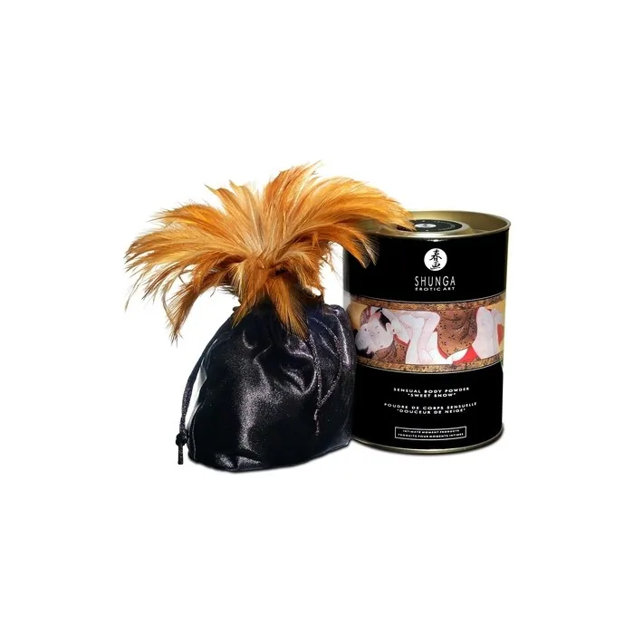 SHUNGA Edible Body Powder Massage Powder Raspberry 228g