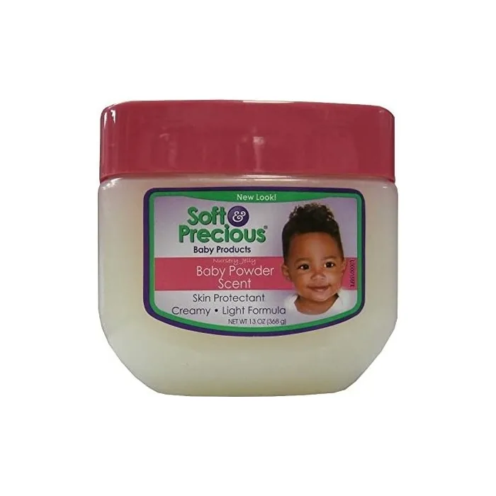 Soft & Precious Baby Products Nursery Jelly Baby Powder Scent Skin Protectant 13oz 368g