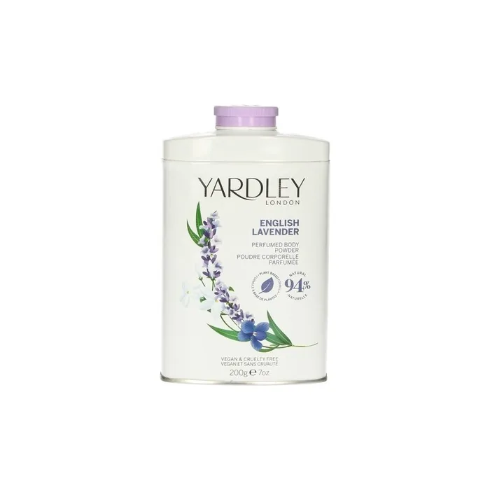 Yardley London English Lavender Perfumed Body Powder 200g For Unisex