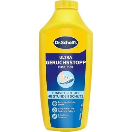 Dr. Scholl's Ultra Odor Stop Foot Powder with Sweat Max Technology