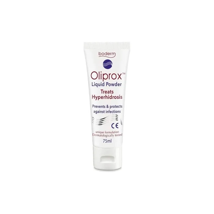 Oliprox Liquid Powder for Hyperhidrosis CE Medical Device 75ml