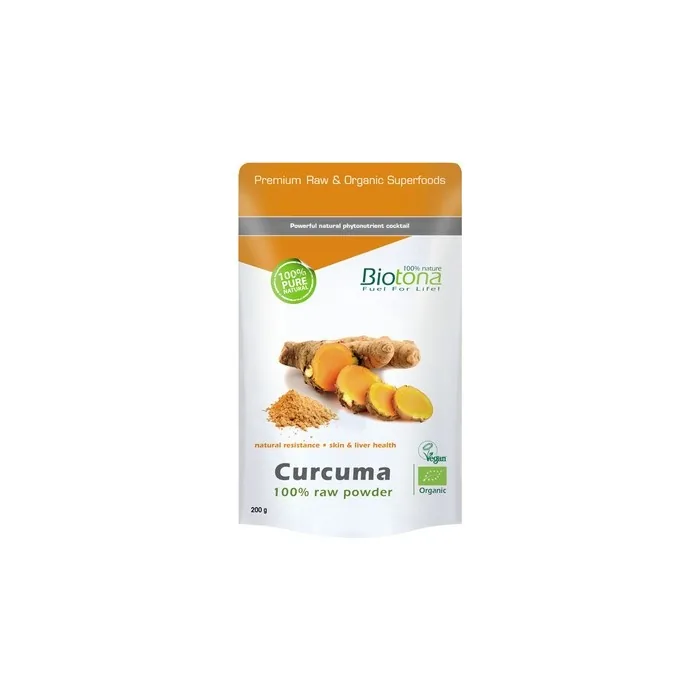 Biotona Curcuma Raw Powder Organic 200g
