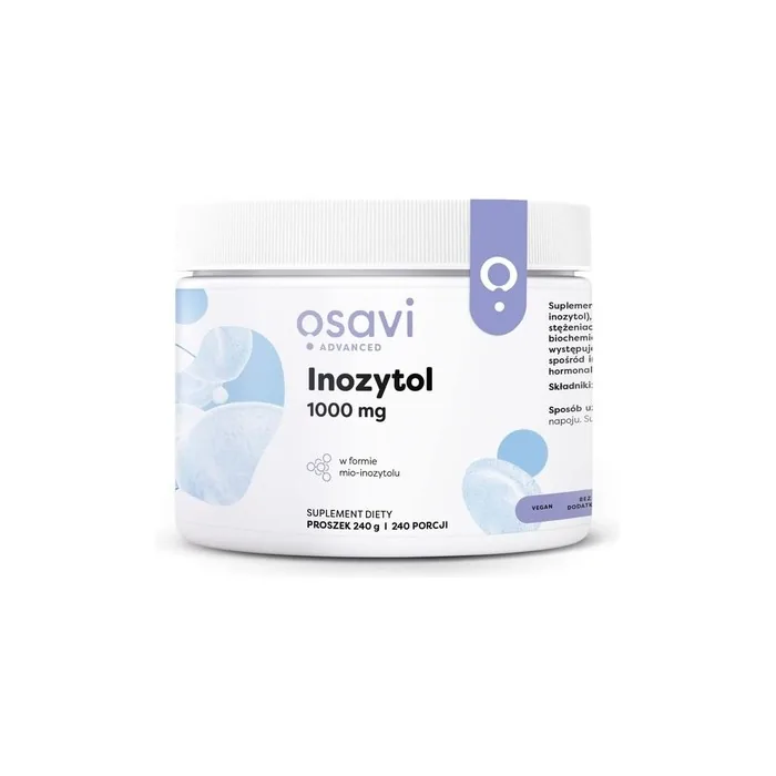 Osavi Inositol 1000mg Powder 240g - Supports Biochemical Processes