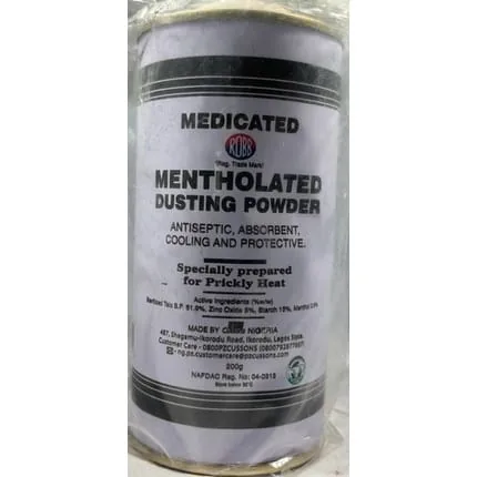 Robb Medicated Mentholated Dusting Powder For Prickly Heat 200g