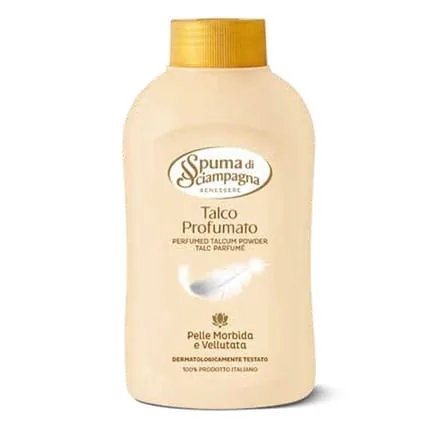 Spuma di Sciampagna Fragrant Talc for a Feeling of Well-Being 200g