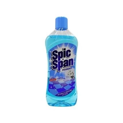 Spic & Span Talcum Powder with Cotton Flower 1000ml