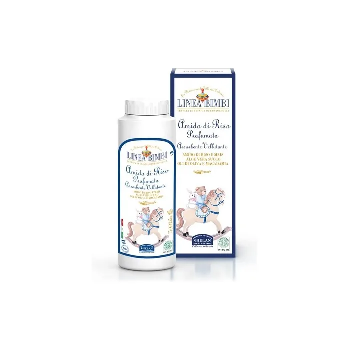Helan Linea Bimbi Bio Talcum Powder for Babies with Aloe Vera Juice 75g