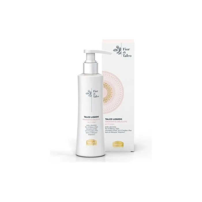 Helan Fior Di Talco Liquid Talcum Powder Moisturizing Body Cream