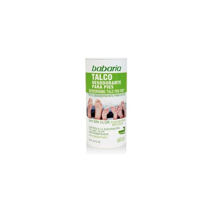 Babaria Babaria Deodorising Talc For Feet 100g