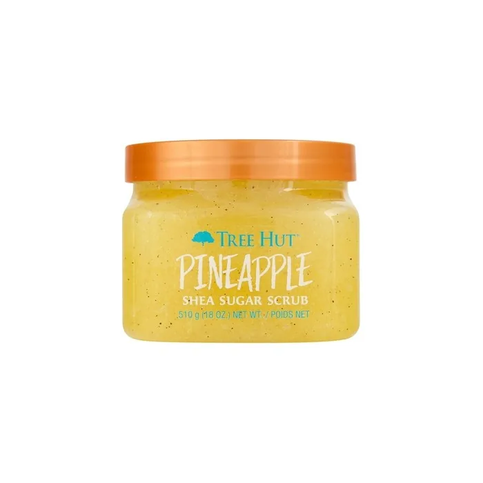 Tree Hut Pineapple Shea Sugar Exfoliating and Hydrating Body Scrub 18oz