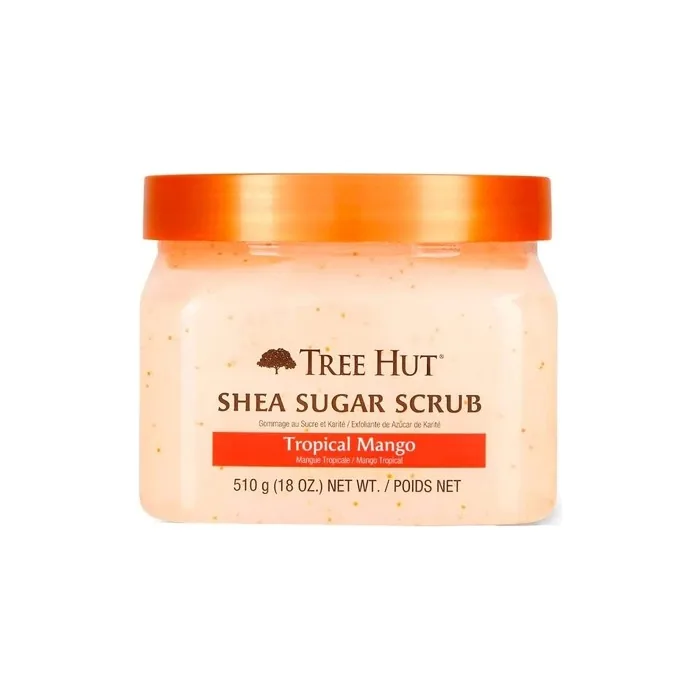 Tree Hut Tropical Mango Shea Sugar Body Scrub 18oz 510g