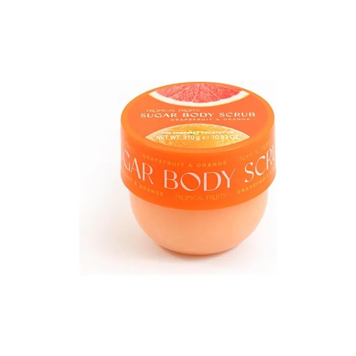 Tropical Fruits Gentle Exfoliating Sugar Body Scrub Grapefruit and Orange 310g