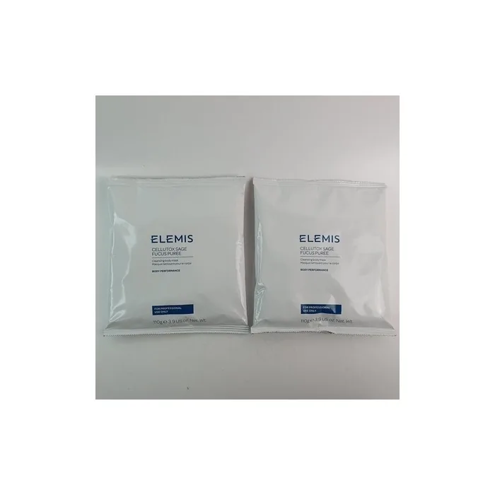 Elemis Cellutox Sage Fucus Puree Cleansing Body Mask Pro Salon Treatment