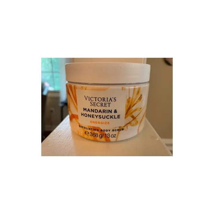Victoria Secret Mandarin & Honeysuckle Exfoliating Body Scrub Large Size Sealed