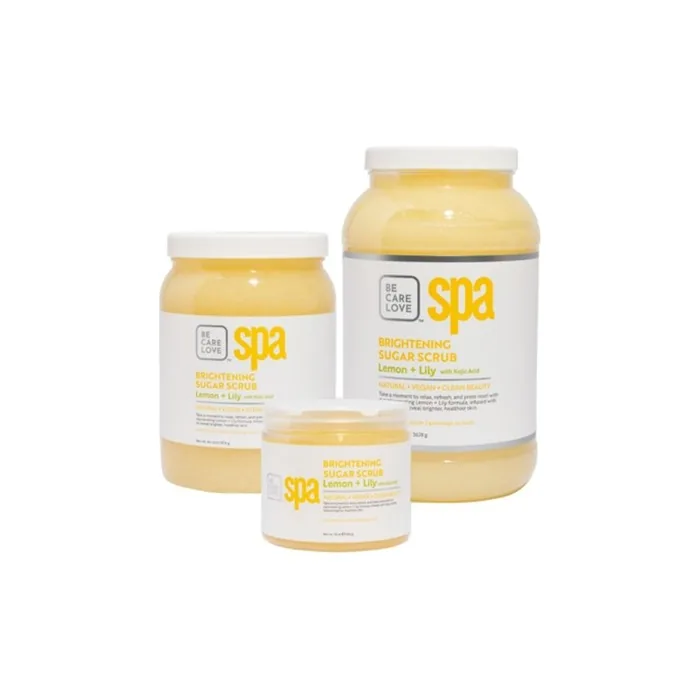 BCL SPA Brightening Sugar Scrub Lemon Lily 454g