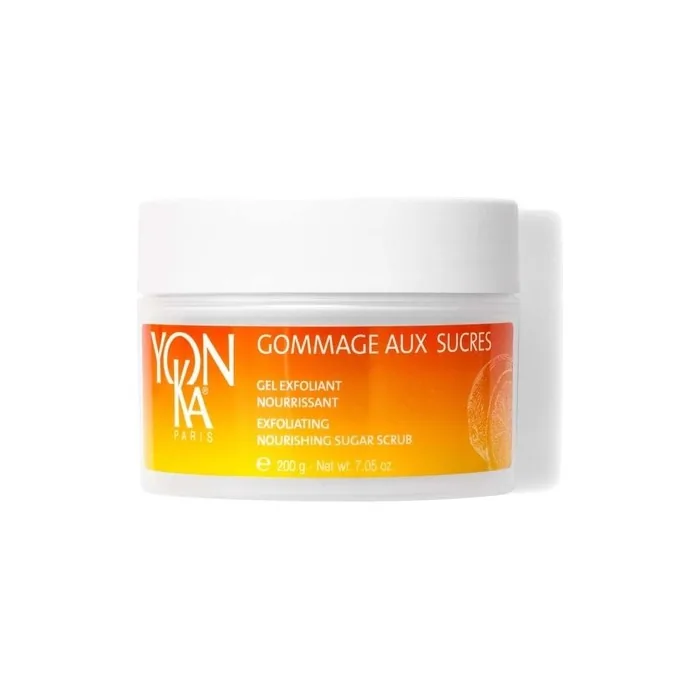 Yon-Ka Vitality Body Scrub 200ml - Exfoliates and Nourishes - Removes Dead Skin Cells and Moisturises - Rich Texture Transforms Into a Milk With Water - With Mandarin and Sweet Orange Essences