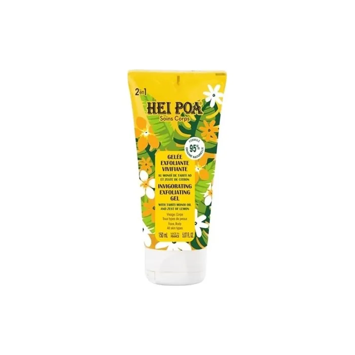 Hei Poa Invigorating Exfoliating Gel with Tahiti Monoi Oil AO 150ml