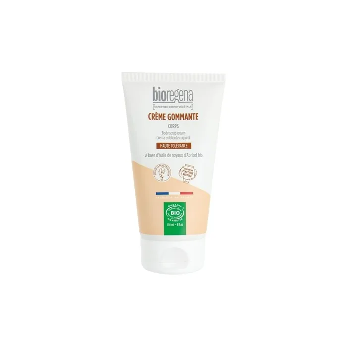 Bioregena Organic Body Scrub Cream Smoothes and Exfoliates Skin