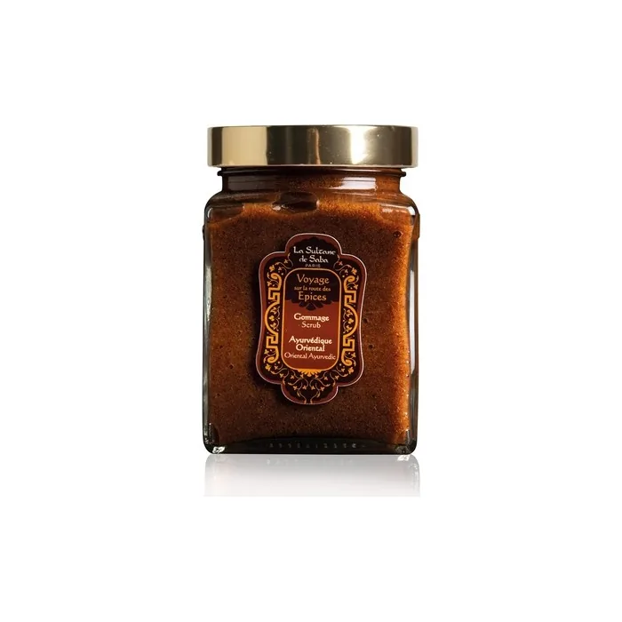 La Sultane De Saba Ayurvedic Amber Vanilla Patchouli Scrub 300g