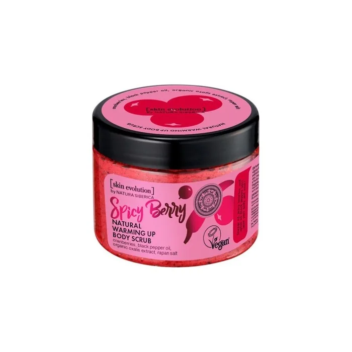 Natura Siberica Skin Evolution Exfoliating Body Scrub Spicy Berry 300ml