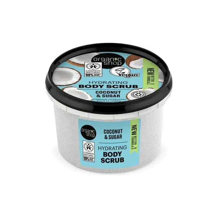 Organic Shop Hydrating Coconut Body Scrub 250ml