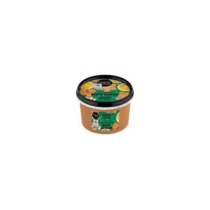 Organic Shop Ginger and Orange Lebkuchen Body Scrub 250ml