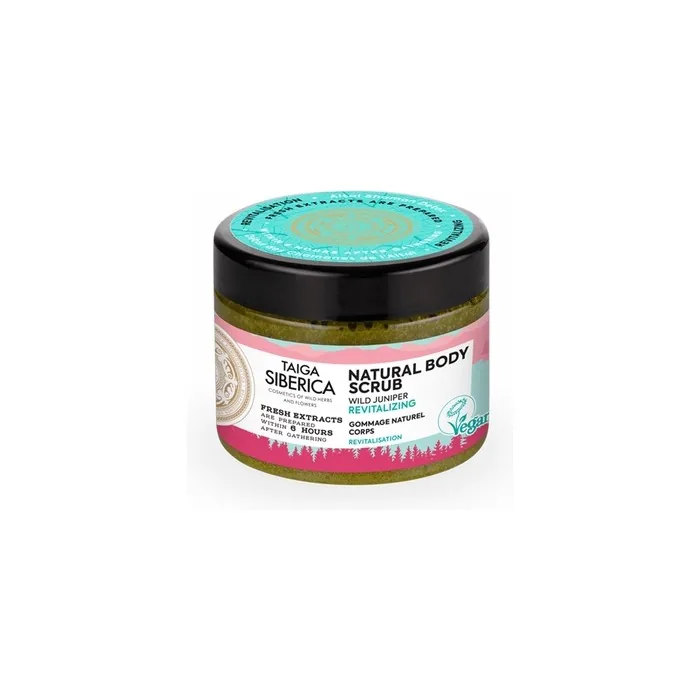 Siberica Professional Taiga Natural Body Scrub Revitalizing - 300ml