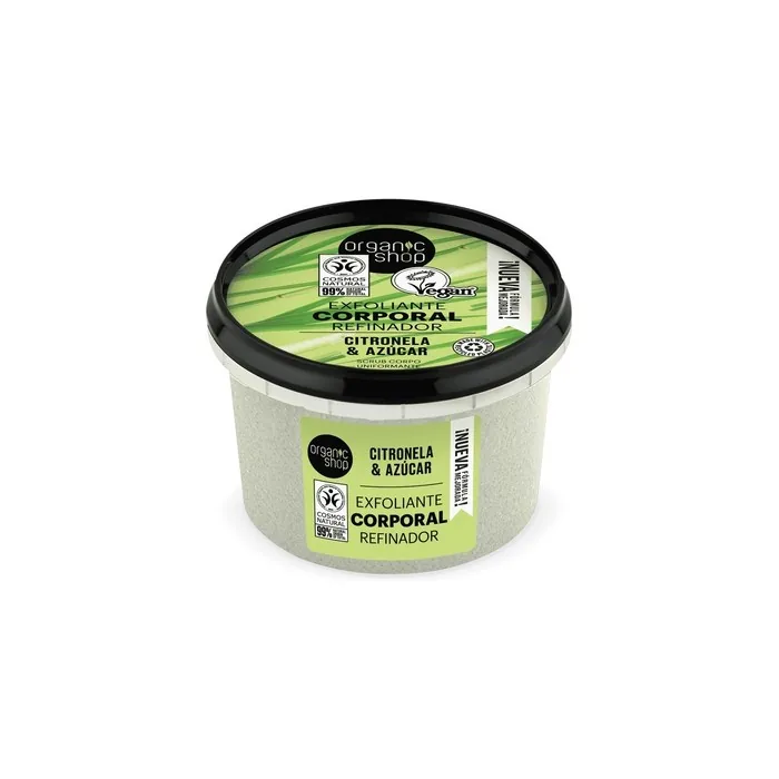Organic Shop Lemongrass Body Exfoliant 1 Unit