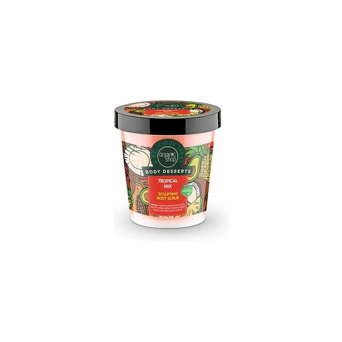 Organic Shop Tropical Mix Sculpting Body Scrub 450ml