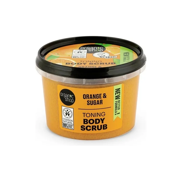 Organic Shop Body Scrub Toning Orange 250ml